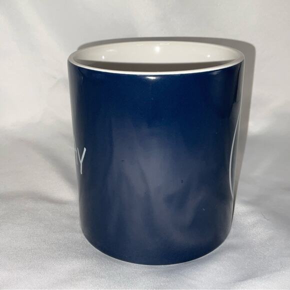 NEW DARIA MTV ANIMATED CARTOON GO AWAY DARK BLUE NAVY MUG 20 OZ - Picture 4 of 8